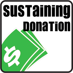 Make a Sustaining Donation thtough PayPal